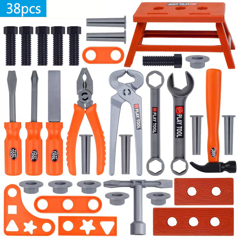 Gardening Tools For 3 Year Old - 38개/39개/42개 장난감 공구 상자 세트, 전동