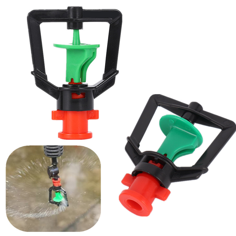 Garden Hose Nozzle - 360도 회전형 물방울 방지 회전식 스프링클러,