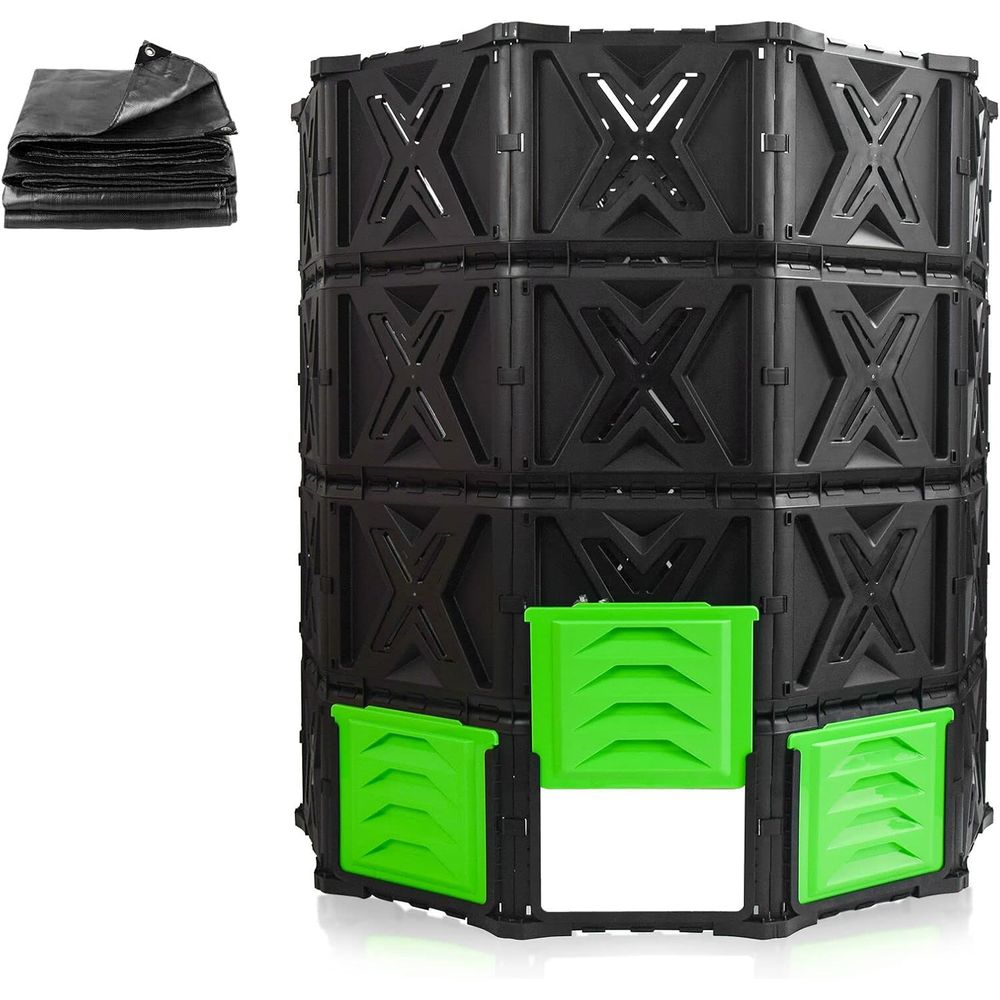 Compost Bin - XXL 대형 퇴비통 야외용- 720L /190