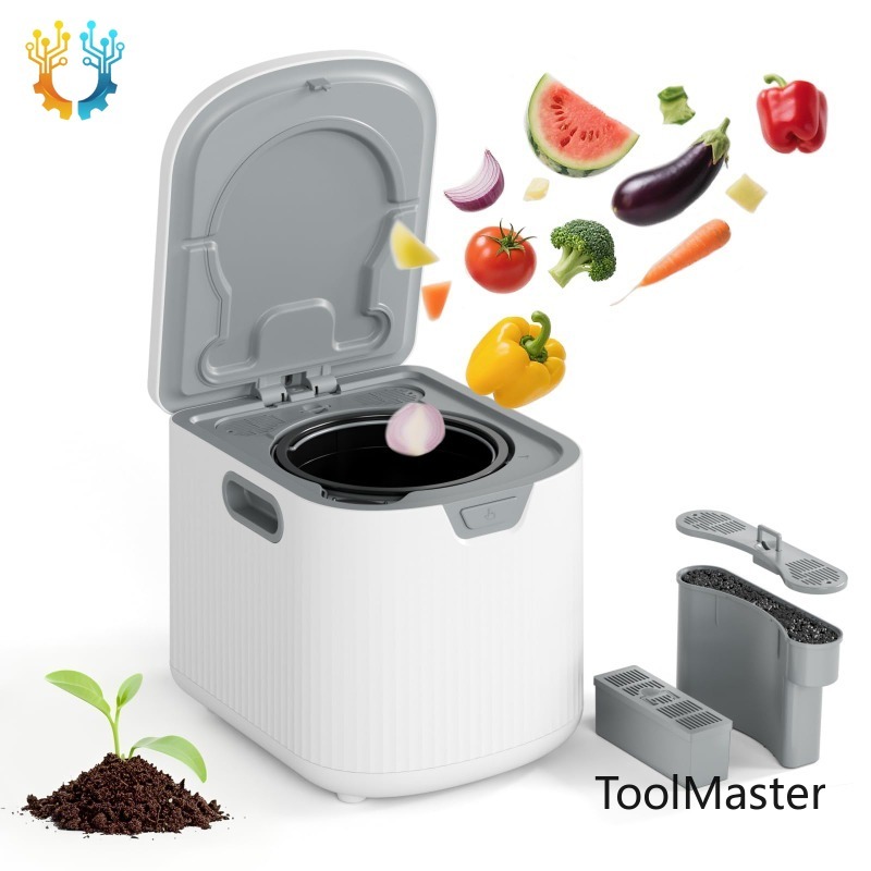 Compost Bin - 【2026】2.5L 무취 실내 퇴비통 조리대용 스마트