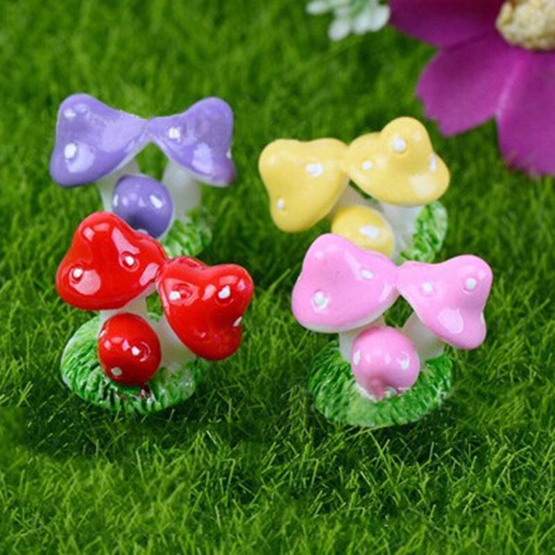 Gardening Tools Cute - 귀여운 미니 수지 버섯 요정 정원