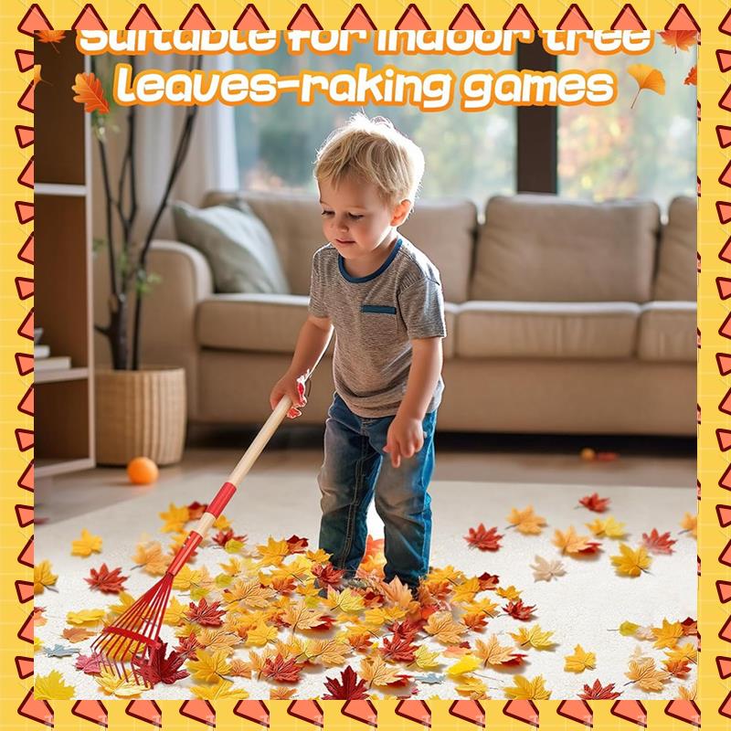 Gardening Tools For 3 Year Old - A008 어린이용 견목 손잡이와 귀여운 갈퀴가