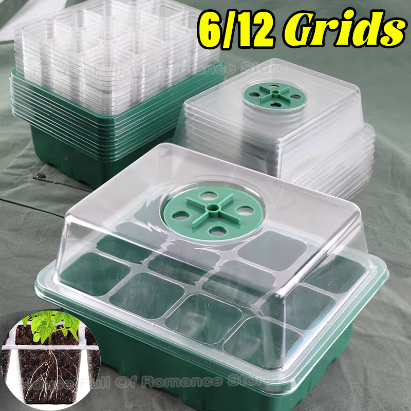 Greenhouse Mini Indoor - 조절 가능한 습도 돔과 베이스가 있는