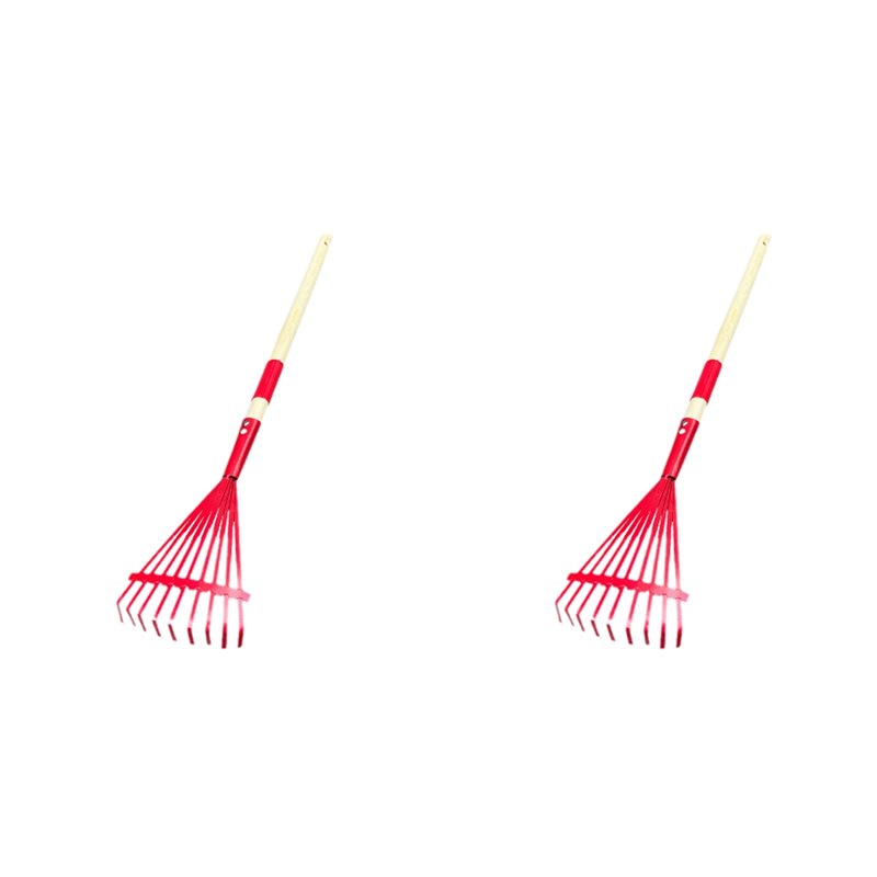 Gardening Tools For 3 Year Old - A84X-2X 어린이용 갈퀴(단단한 나무 손잡이와 귀여운