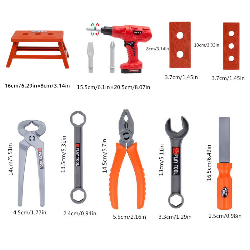 38개/39개/42개 장난감 공구 상자 세트, 전동 장 - Gardening Tools For 3 Year Old 리뷰 및 가격