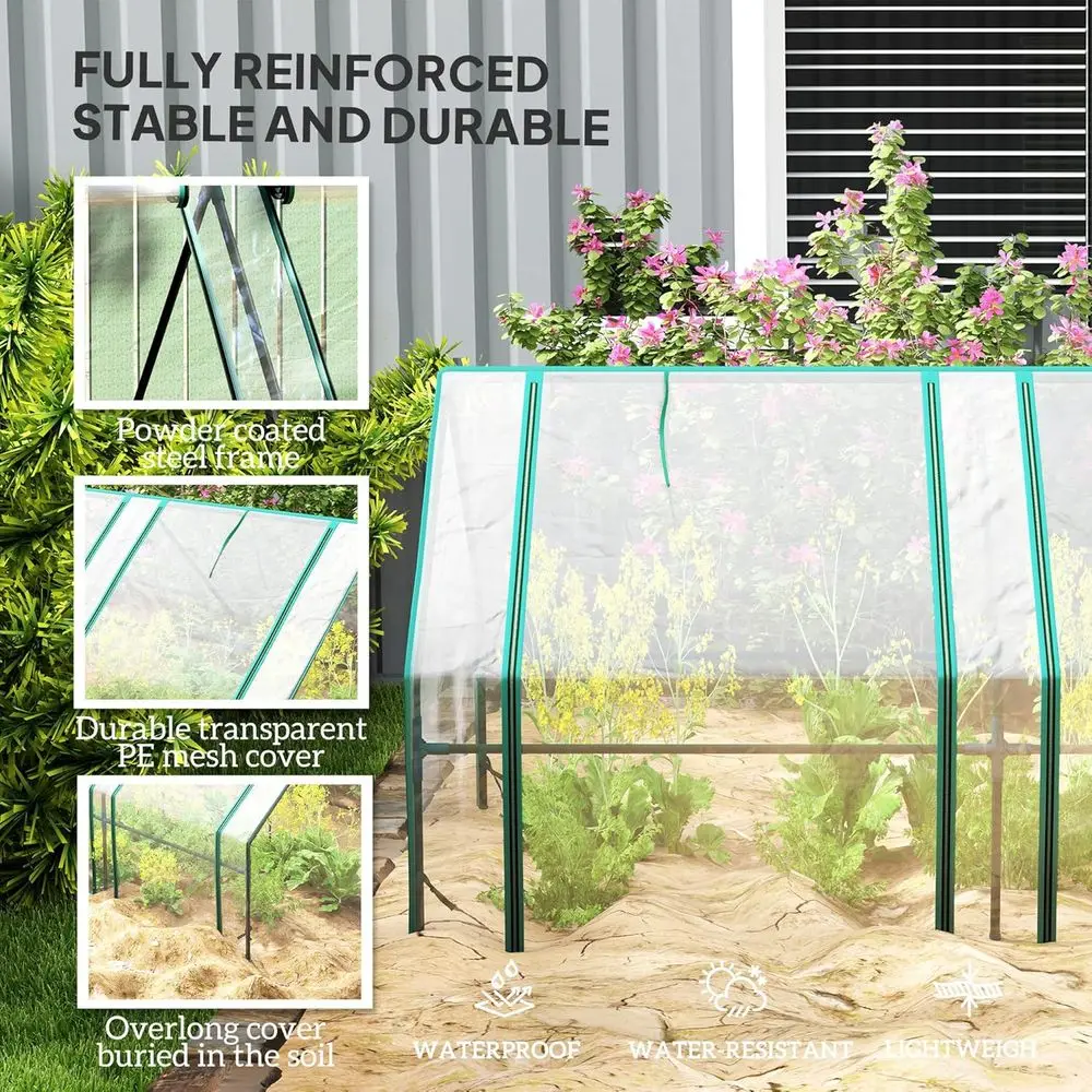 식물 성장용 휴대용 미니 온실 터널, 지퍼식 롤업 도어 - Greenhouse Mini Indoor 리뷰 및 가격