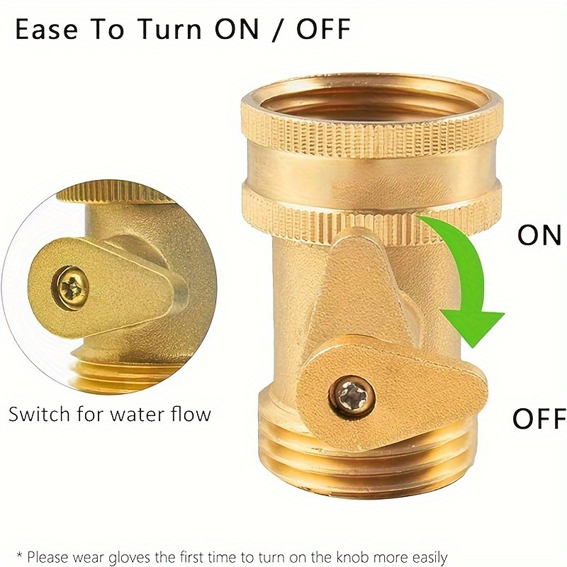 2개/세트 황동 정원 호스 노즐-내구성 있는 금속 잔디 - Garden Hose Nozzle 리뷰 및 가격