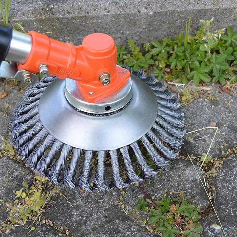 스틸 와이어 제초용 정원 잡초 제거 휠 도구 녹 제거  - Gardening Tools And Accessories 리뷰 및 가격