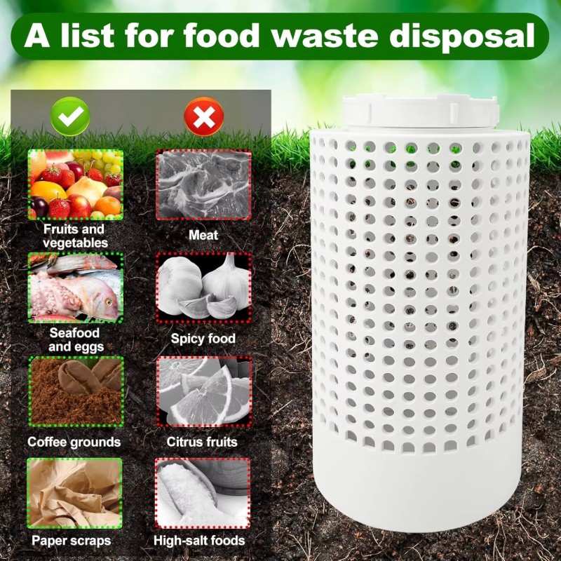 가정용 지하 벌레 농장 퇴비통 키트, 야외 화단용 친환 - Compost Bin 리뷰 및 가격