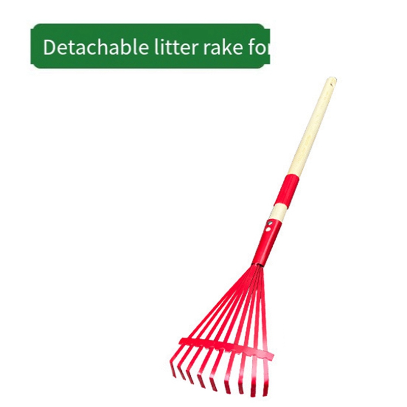 단단한 나무 손잡이가 있는 어린이용 갈퀴와 귀여운 어린 - Gardening Tools For 3 Year Old 리뷰 및 가격