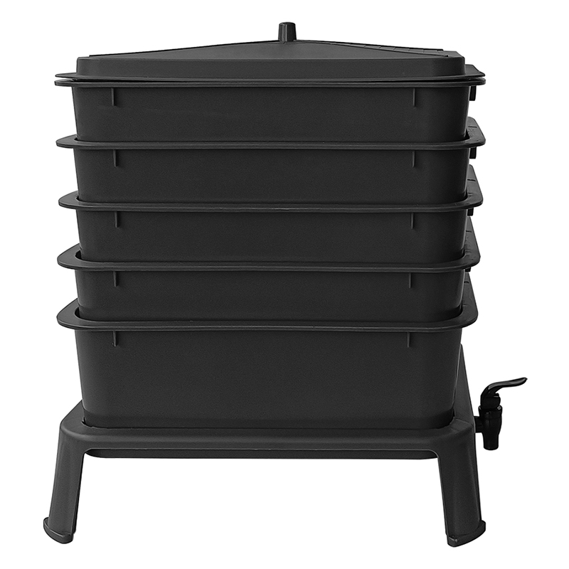 헤비듀티 50L 5단 웜팜 퇴비화기 실내외용 비마컴포스 - Compost Bin 리뷰 및 가격