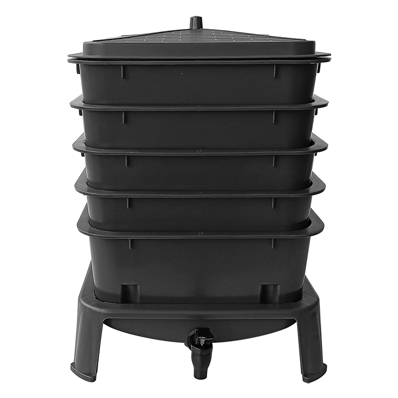 헤비듀티 50L 5단 웜팜 퇴비화기 실내외용 비마컴포스 - Compost Bin 리뷰 및 가격