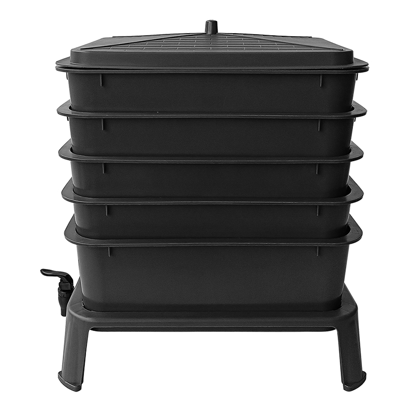 헤비듀티 50L 5단 웜팜 퇴비화기 실내외용 비마컴포스 - Compost Bin 리뷰 및 가격