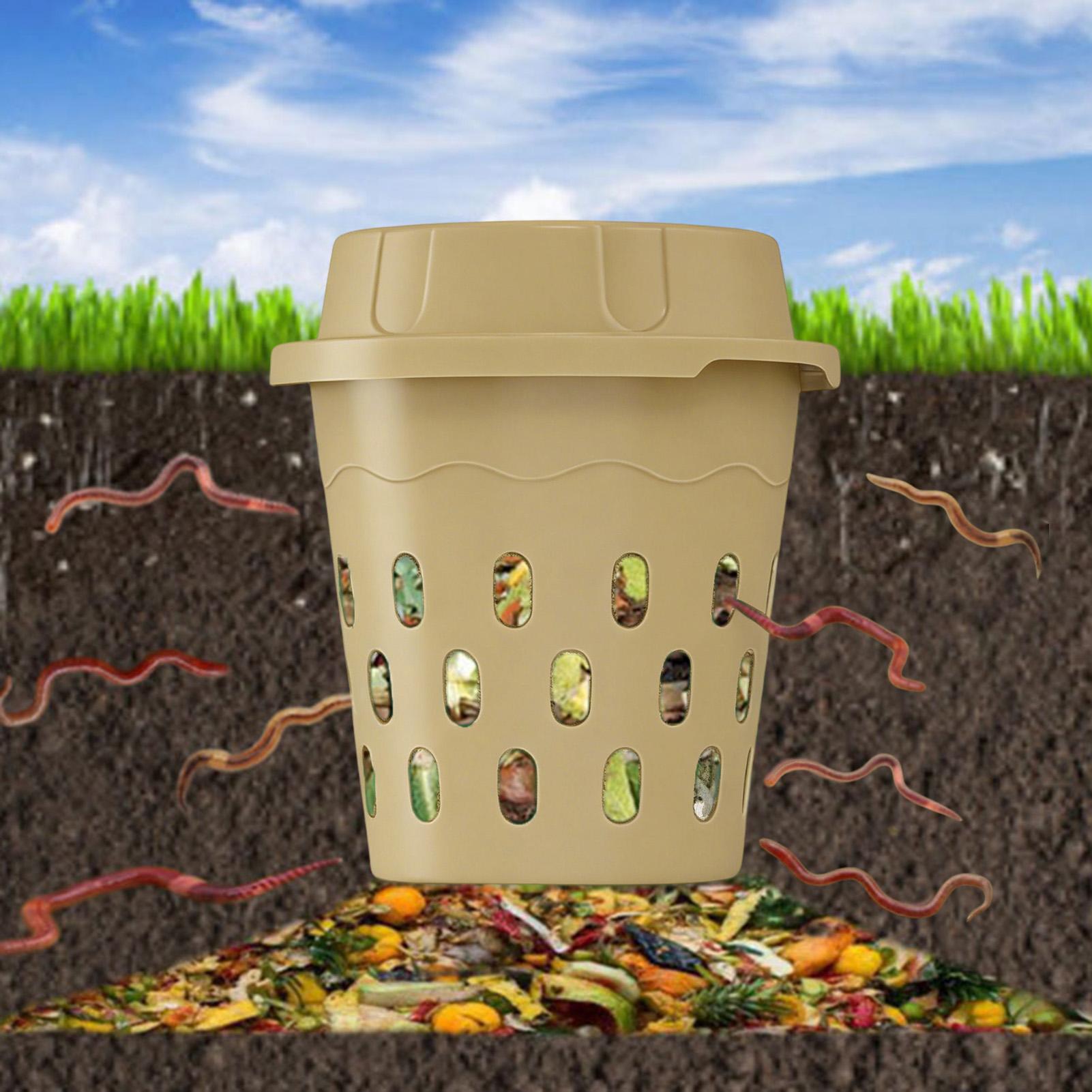 통풍구가 있는 지중 웜 컴포스터, 뒷마당 공원, 높은  - Compost Bin 리뷰 및 가격