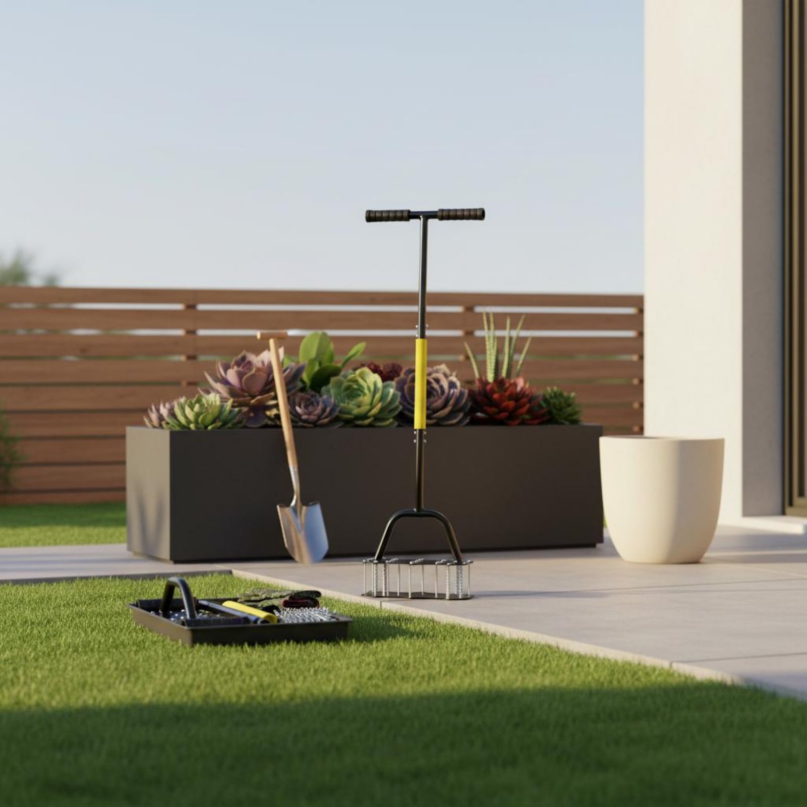 반달형 잔디깎이, 분리형 디자인, 수동 잔디깎이, 톱니 - Gardening Tools Uses 리뷰 및 가격