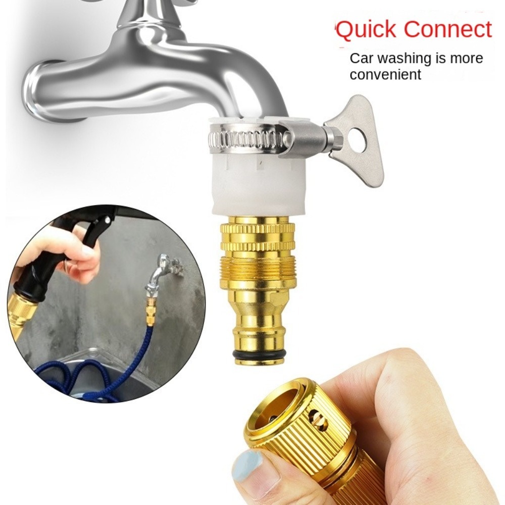 새로운 범용 호스 탭 어댑터 15-23mm 3-in-1 - Gardening Tools Wholesale 리뷰 및 가격