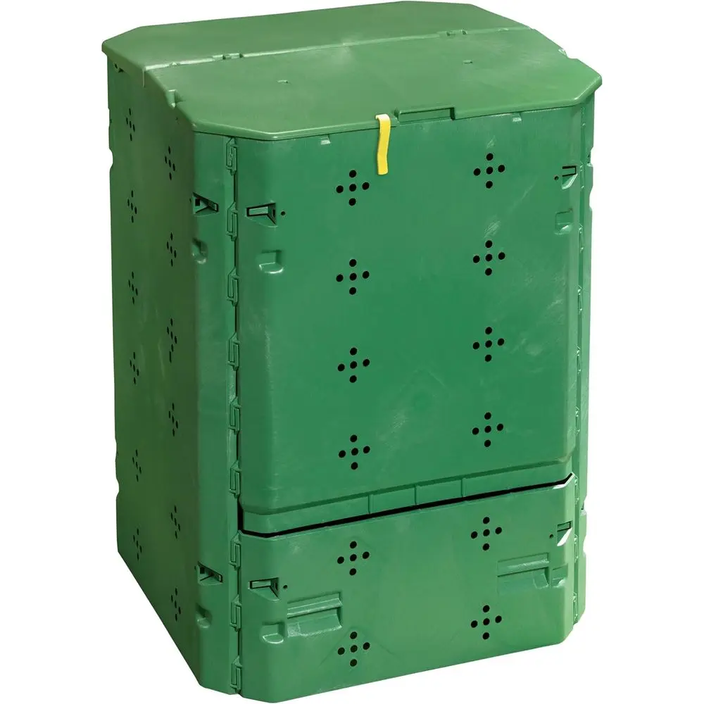600L 녹색 바이오 퇴비화 용기(뚜껑 포함) - Compost Bin 리뷰 및 가격