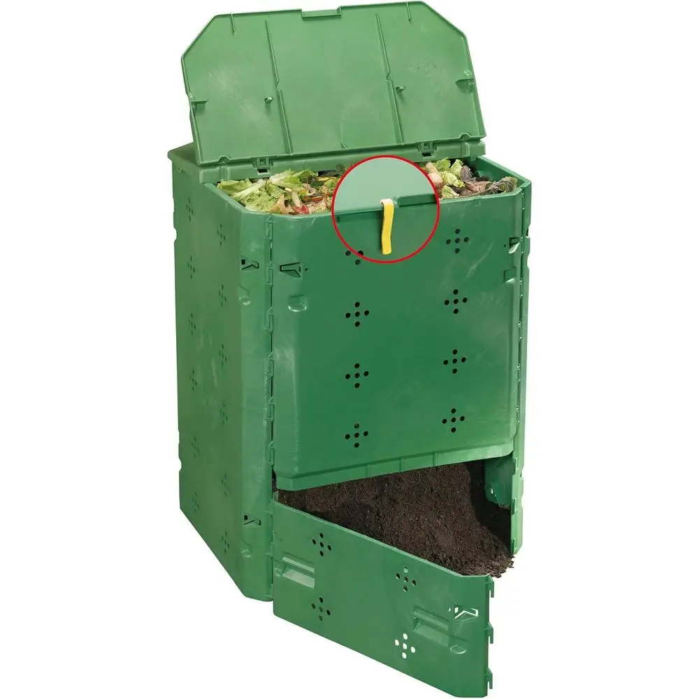 600L 녹색 바이오 퇴비화 용기(뚜껑 포함) - Compost Bin 리뷰 및 가격