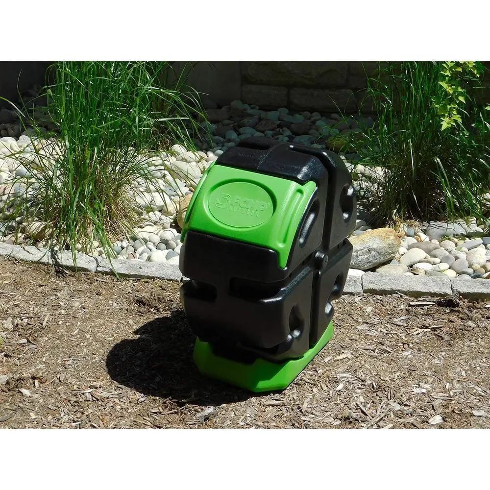 야외용 단일 챔버 회전식 정원 퇴비통 - 19갤런 검정 - Compost Bin 리뷰 및 가격