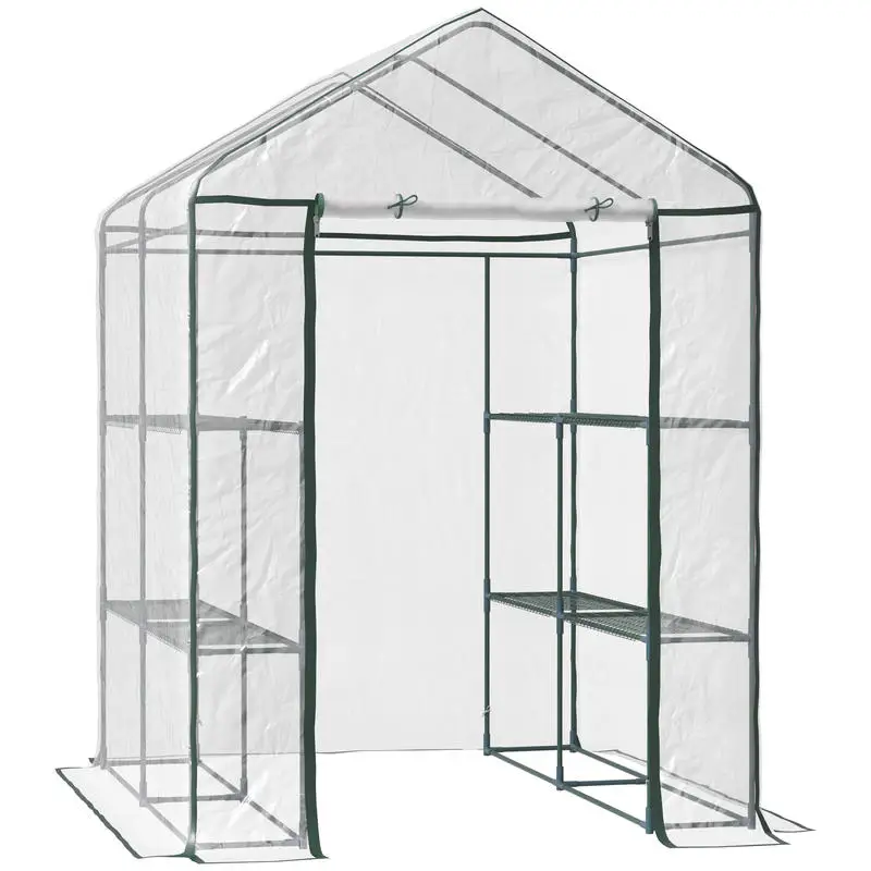 아웃써니 5' x 5' x 6' 미니 워크인 온실 키트 - Greenhouse Mini Indoor 리뷰 및 가격