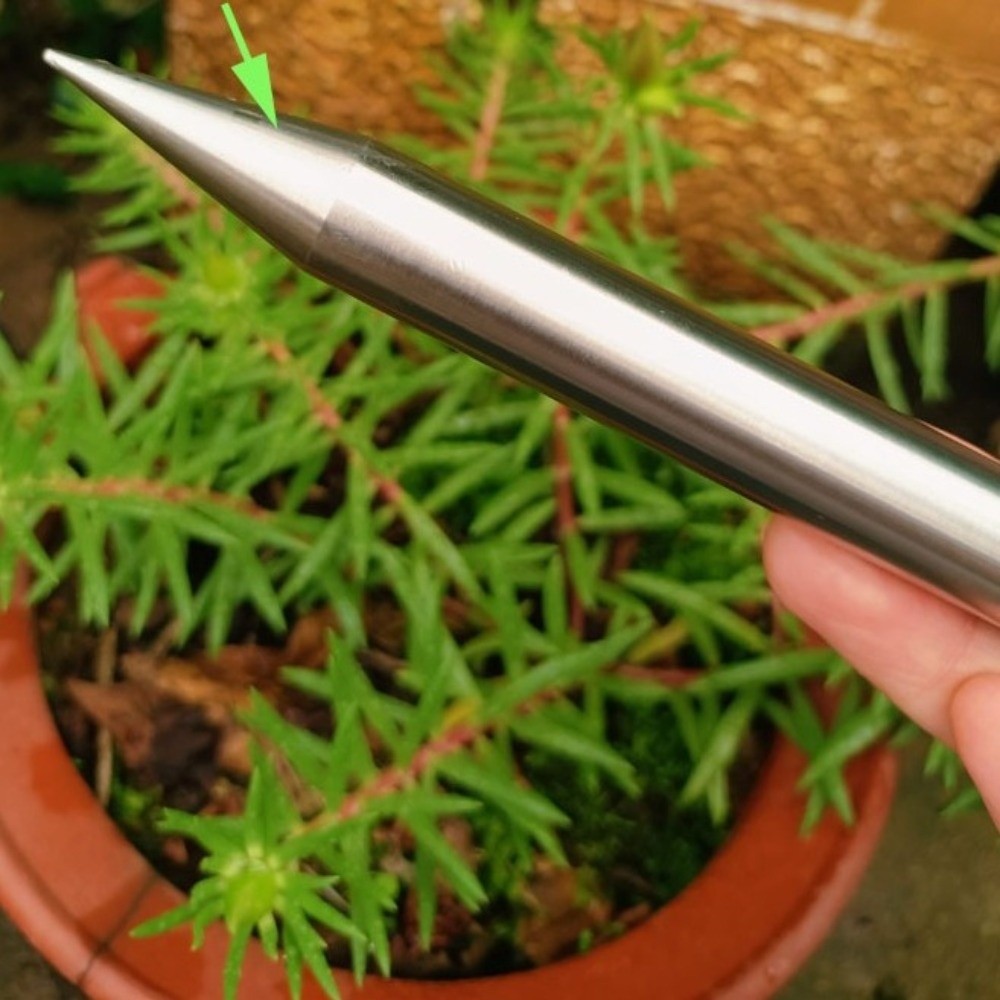 휴대용 도구 스테인리스 스틸 토양 펀처 T자형 손쉬운  - Gardening Tools Uses 리뷰 및 가격