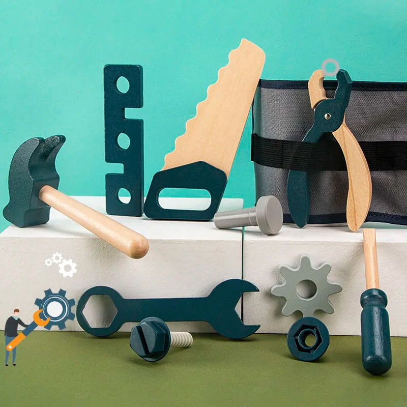 어린이 역할놀이 교육용 나무 장난감 3-6세 남아 시뮬 - Gardening Tools For 3 Year Old 리뷰 및 가격