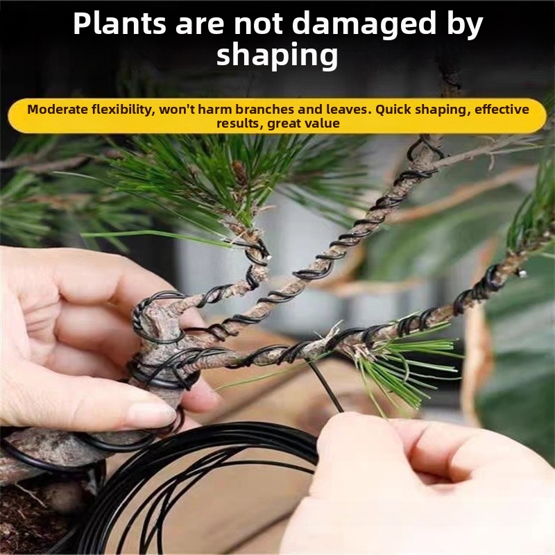 1.5MM 분재 와이어 알루미늄 분재 훈련용 와이어 모 - Gardening Tools And Accessories 리뷰 및 가격