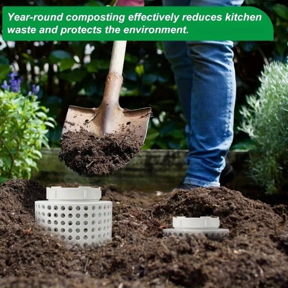 1개 공간 절약형 PVC 지렁이 퇴비통 (소형 화분 정 - Compost Bin 리뷰 및 가격