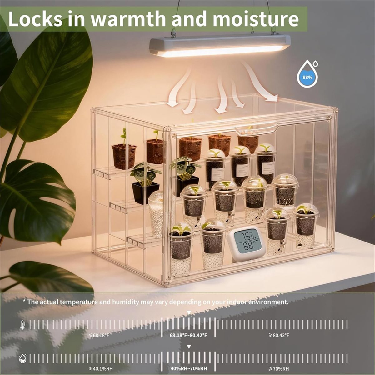 산업용 도구 투명 미니 온실 실내용, 휴대용 탁상 온실 - Greenhouse Mini Indoor 리뷰 및 가격