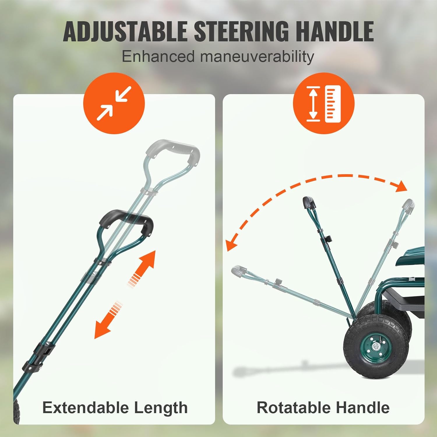 정원용 롤링 작업 의자(바퀴 포함), 심기용 정원 의자 - Gardening Tools Uses 리뷰 및 가격