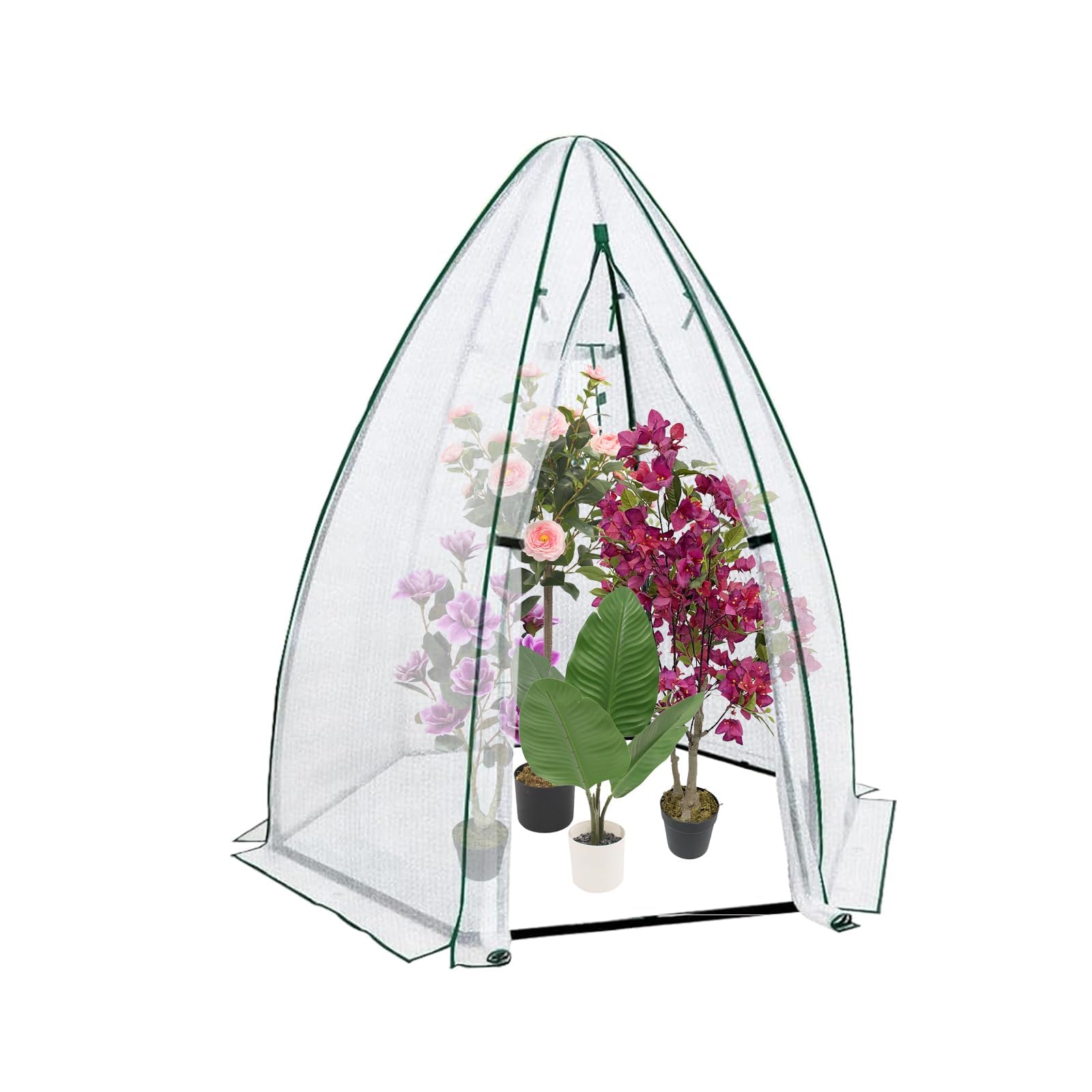 54x54x71 미니 육각형 온실 휴대용 워크인 온실  - Greenhouse Mini Indoor 리뷰 및 가격