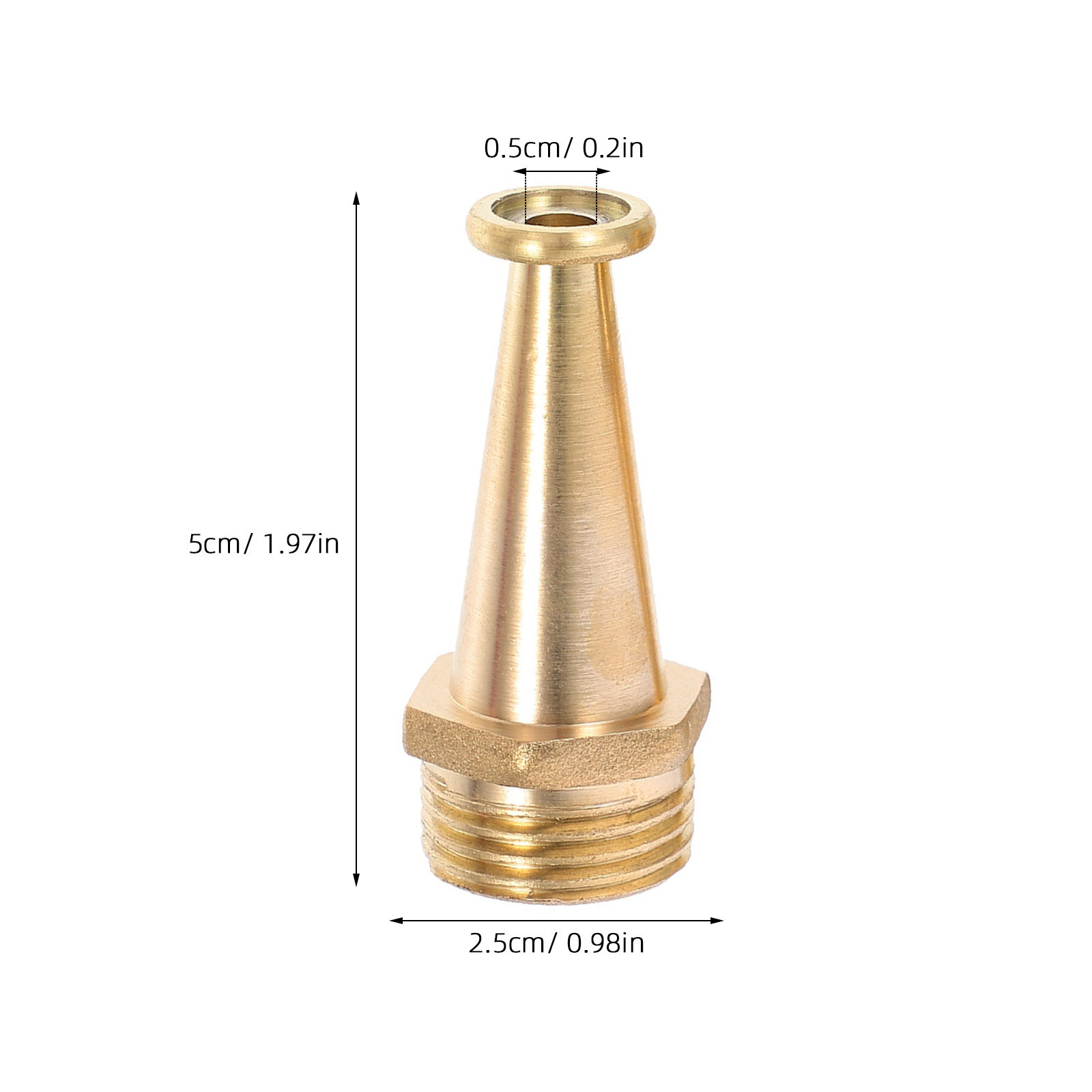 4개입 화재용 릴 노즐 구리 외부 커넥터, 정원 호스  - Garden Hose Nozzle 리뷰 및 가격