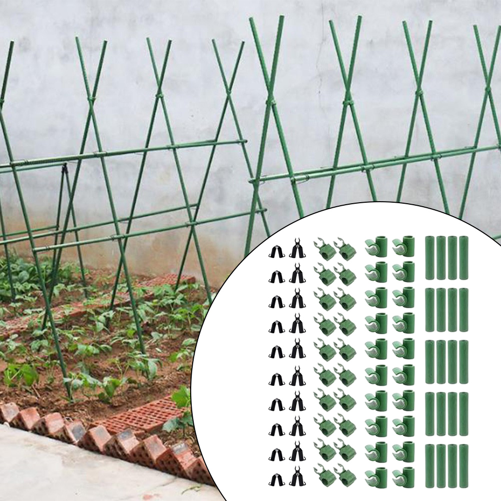80개 11mm 정원 트렐리스 연결 클립 조절 가능한  - Gardening Tools And Accessories 리뷰 및 가격